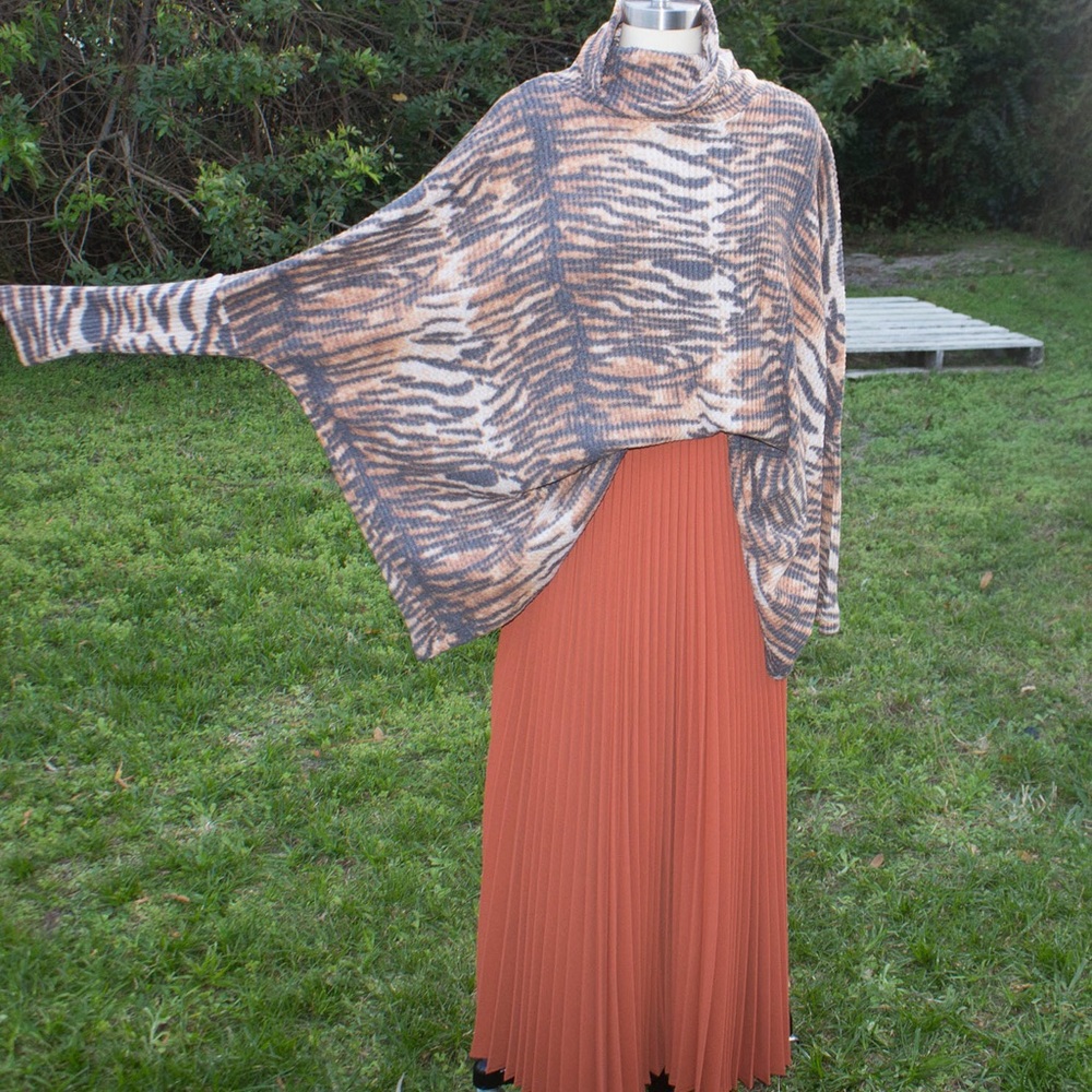 Tiger Print Long Sleeve